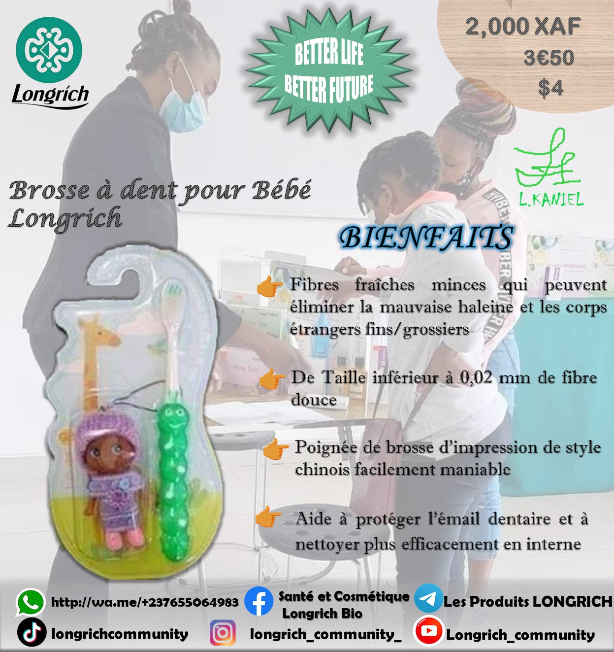 Pack pour le bien-être de votre Bébé Gamme Longrích