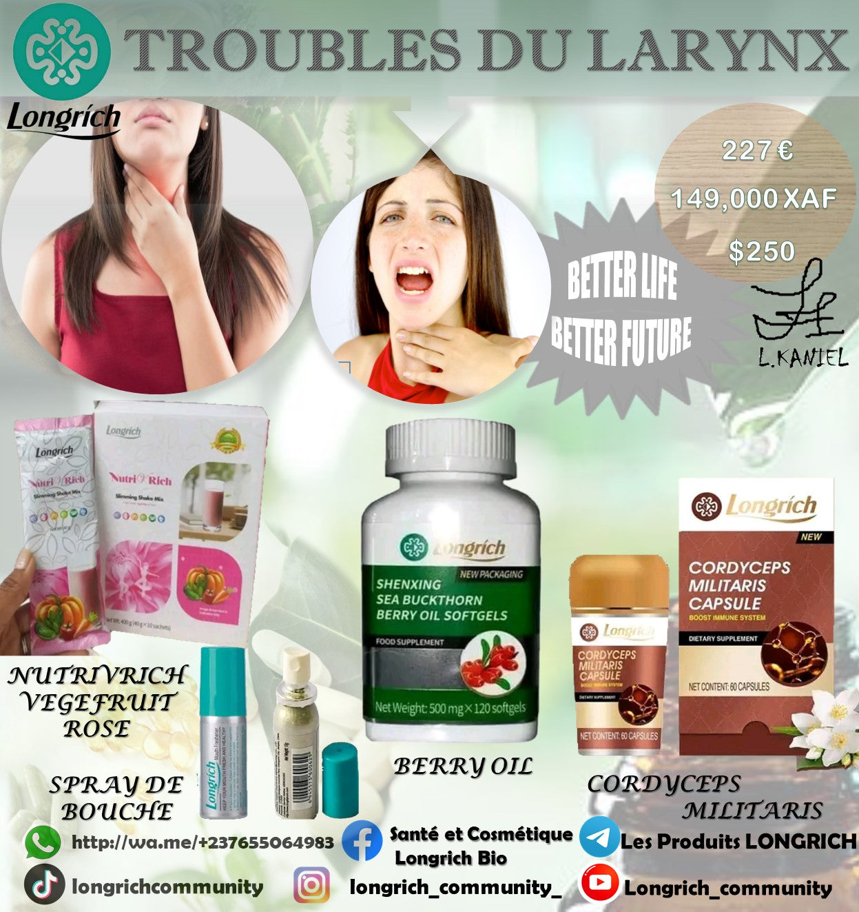 Troubles du Larynx Traitement Longrích