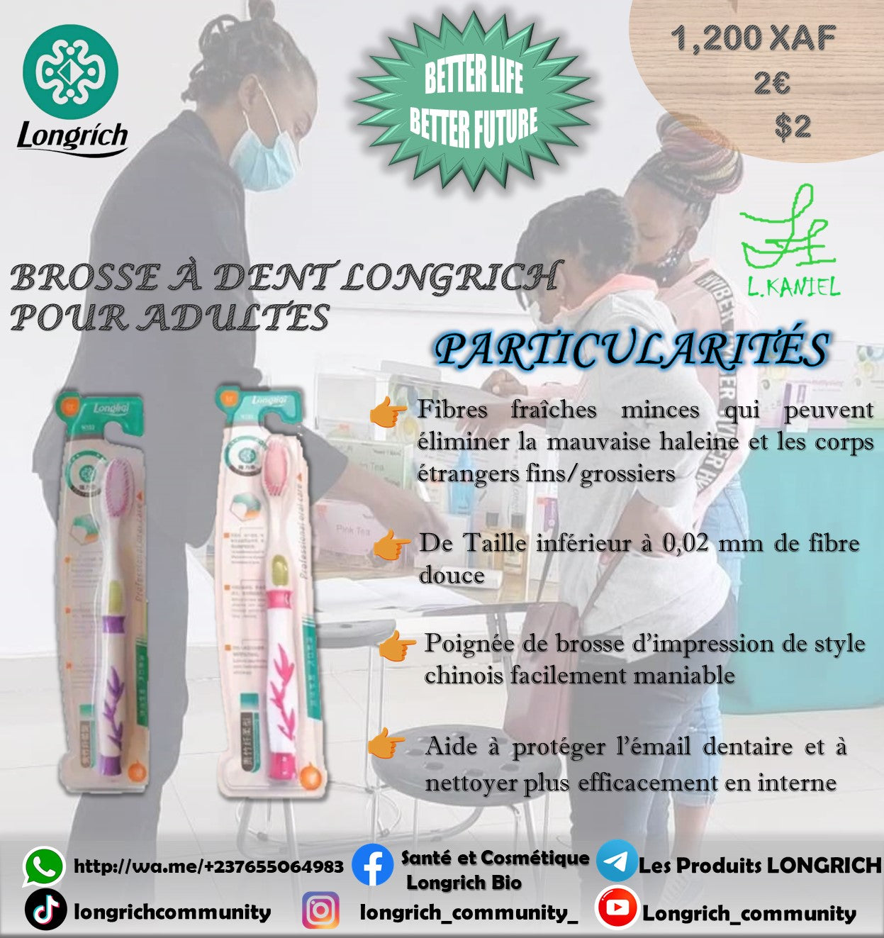 Mauvaise Haleine, Tartre & Carie dentaire Traitement Longrích