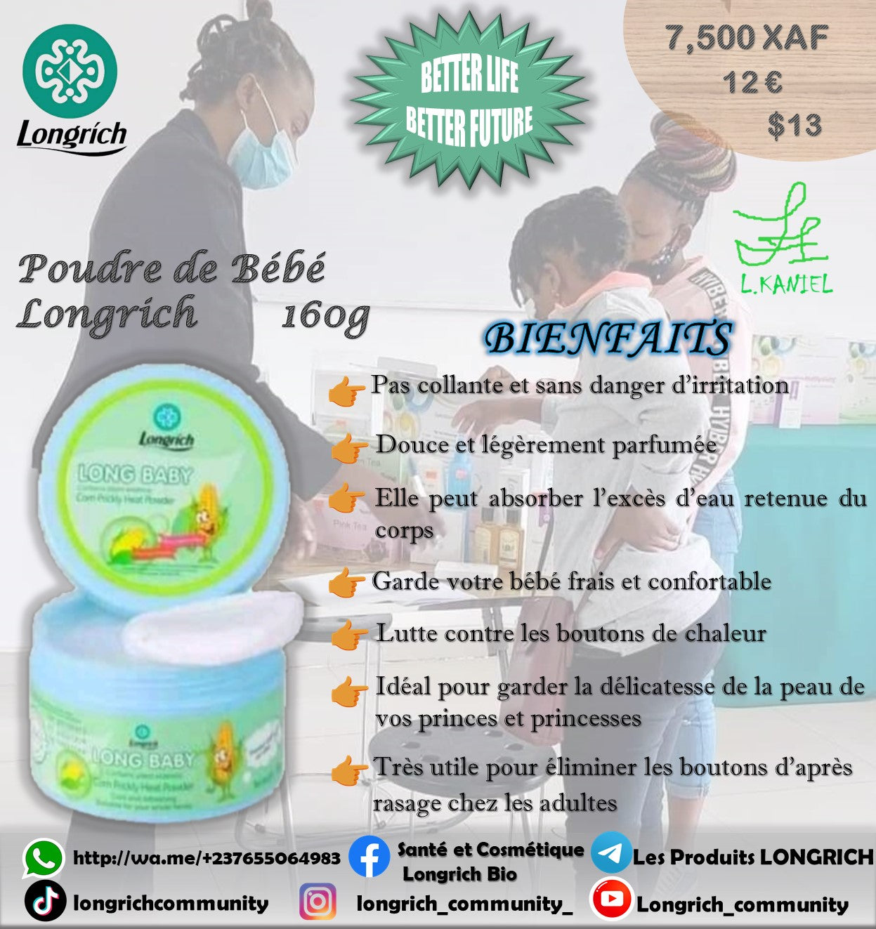 Pack pour le bien-être de votre Bébé Gamme Longrích