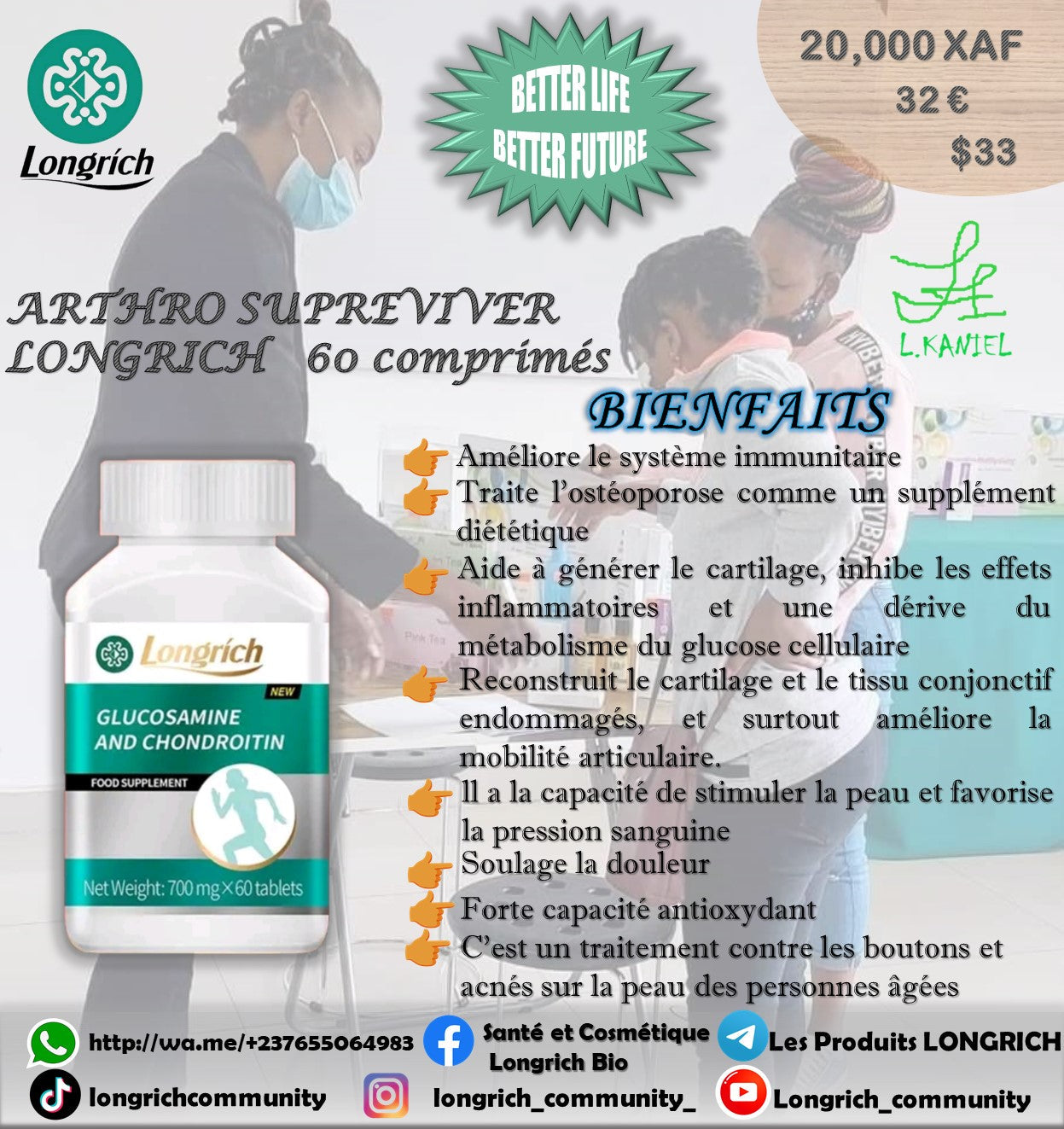 Arthrose, Arthrite, Douleurs Articulaires Traitement Longrích