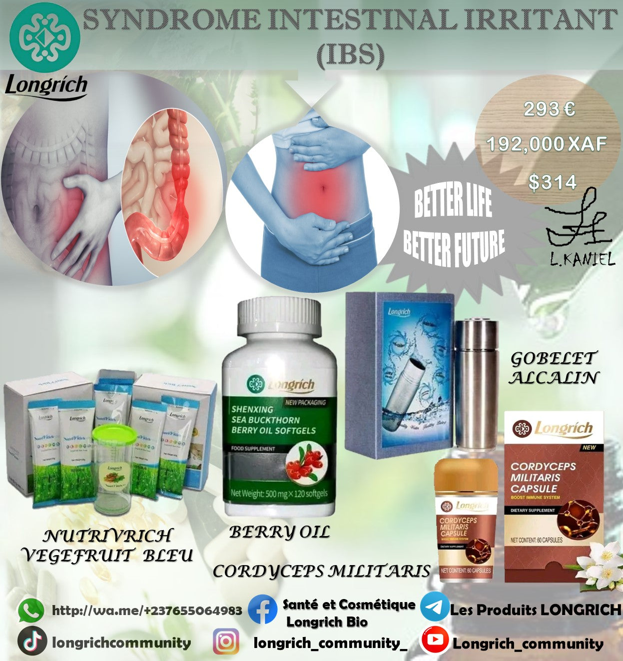 Syndrome Intestinal Irritant (IBS) Traitement Longrích