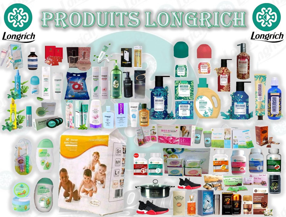 Voir les Produits et Traitements Longrich
