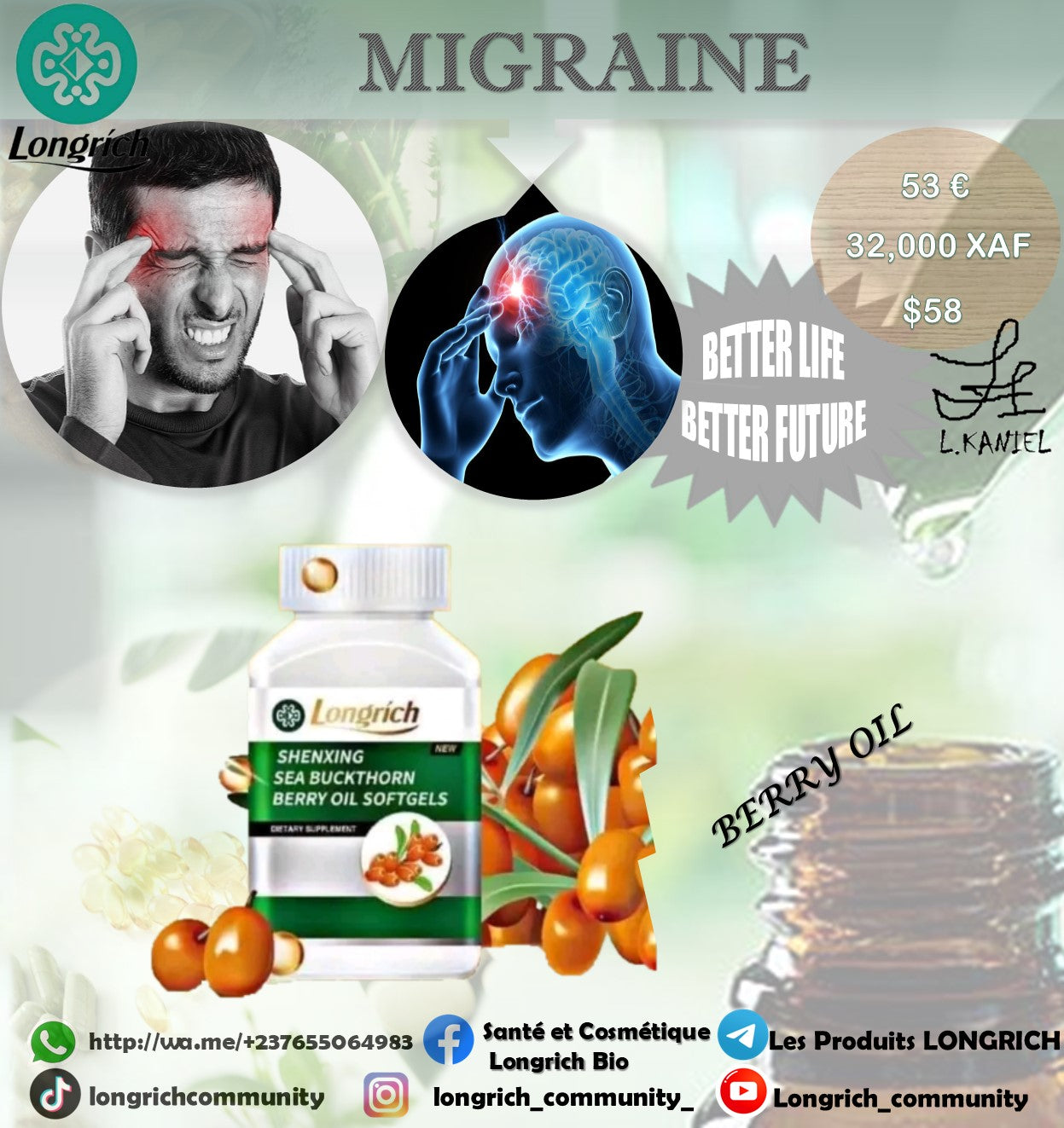 Migraine Traitement Longrích