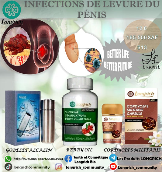 Infection de levures du Penis Traitement Longrích