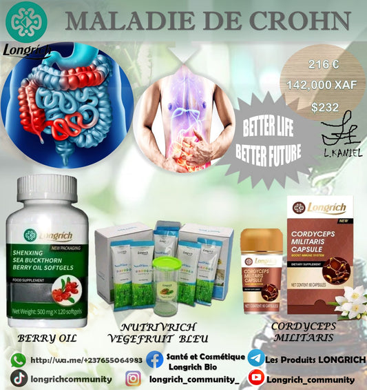 Maladie de Crohn Traitement Longrích