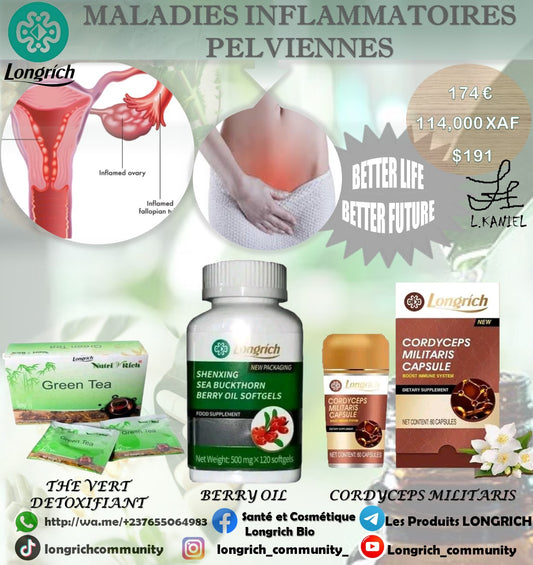 Maladies inflammatoires Pelviennes Traitement Longrích