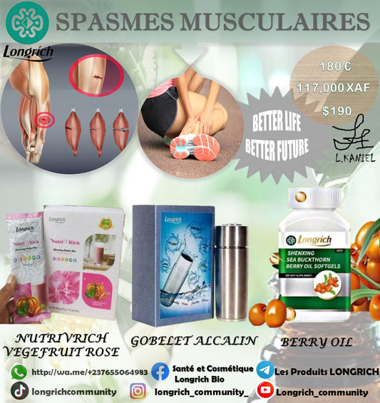 Spasmes musculaires Traitement Longrích