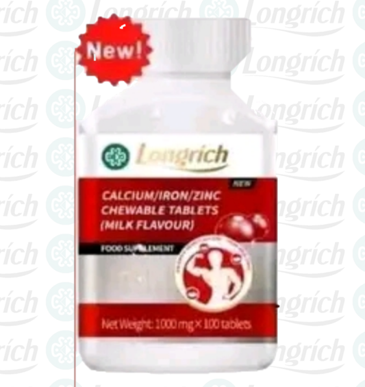 Complexe Calcium 3 en 1 Longrích (11 PV)