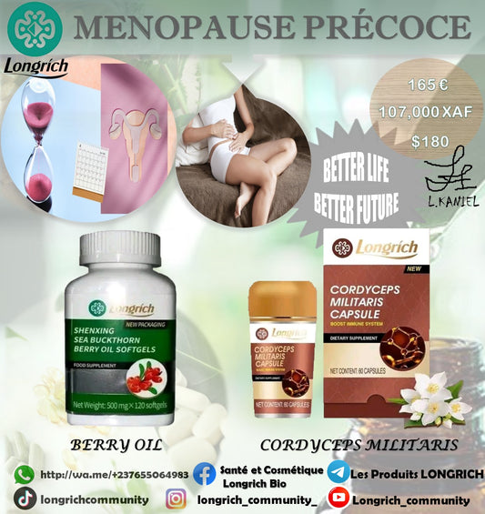 Ménopause Précoce Traitement Longrích