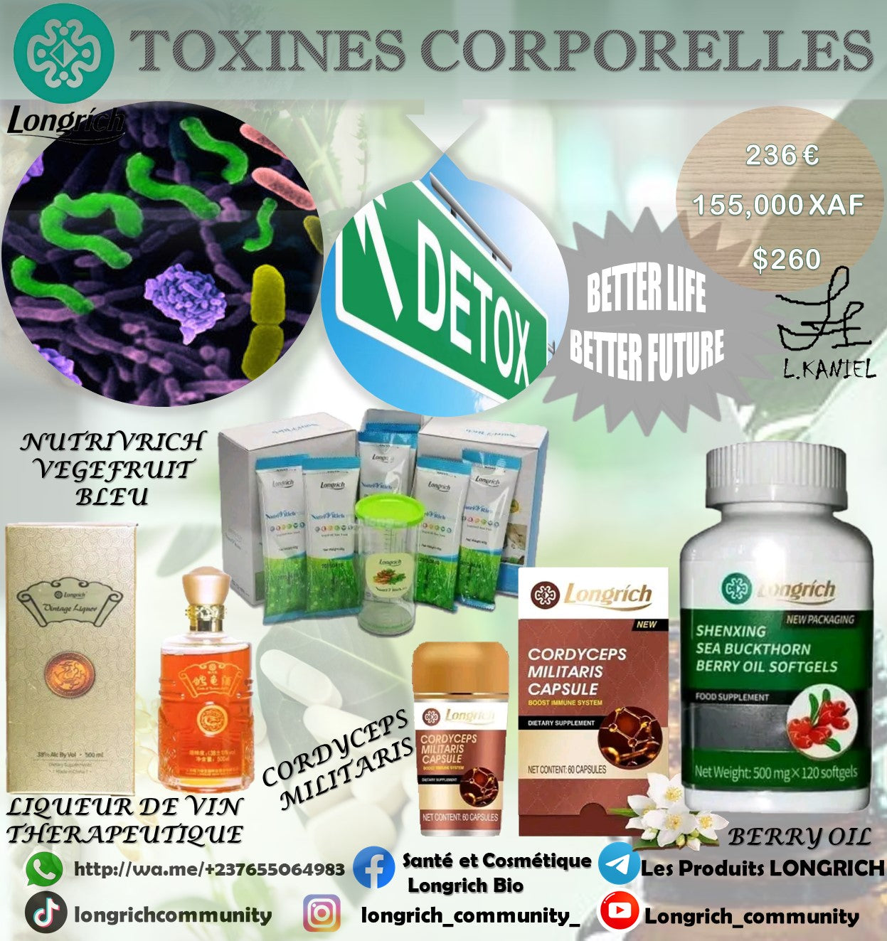 Toxines Corporelles Traitement Longrích