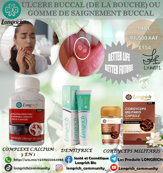 Ulcère Buccal Traitement Longrích