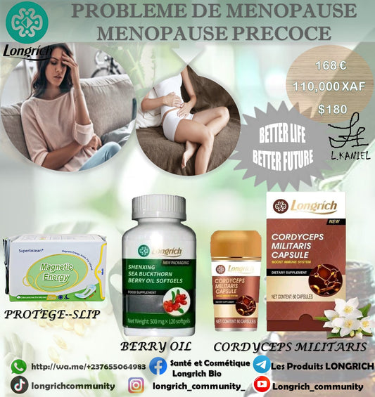 Problème de Ménopause Traitement Longrích