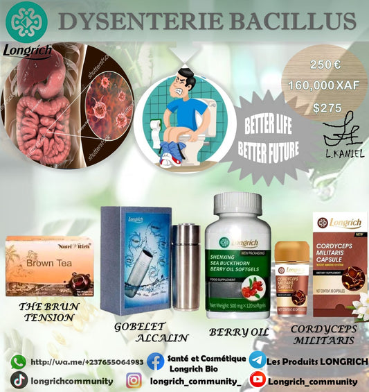 Dysenterie Bacillus Traitement Longrích