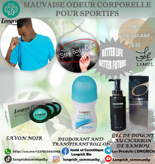 Mauvaise Odeur Corporelle pour Sportifs Traitement Longrích
